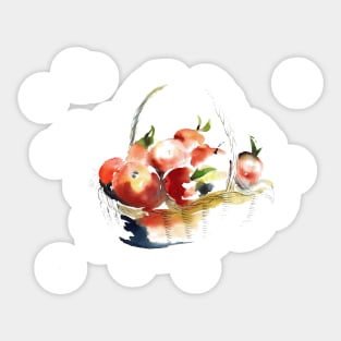 Red apples Sticker